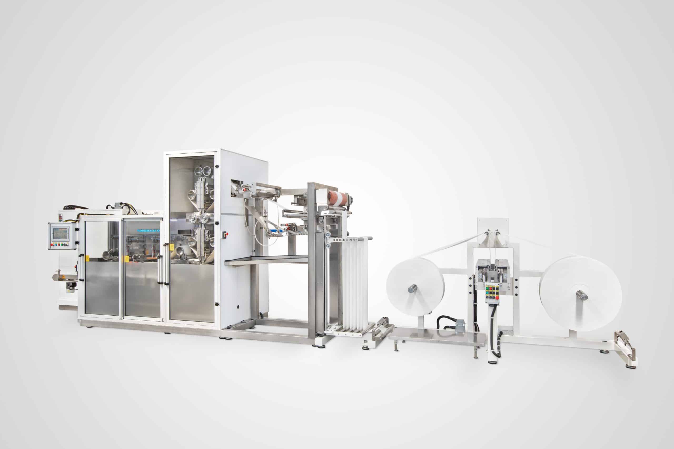 Large Cross Fold Wet Wipe Machine